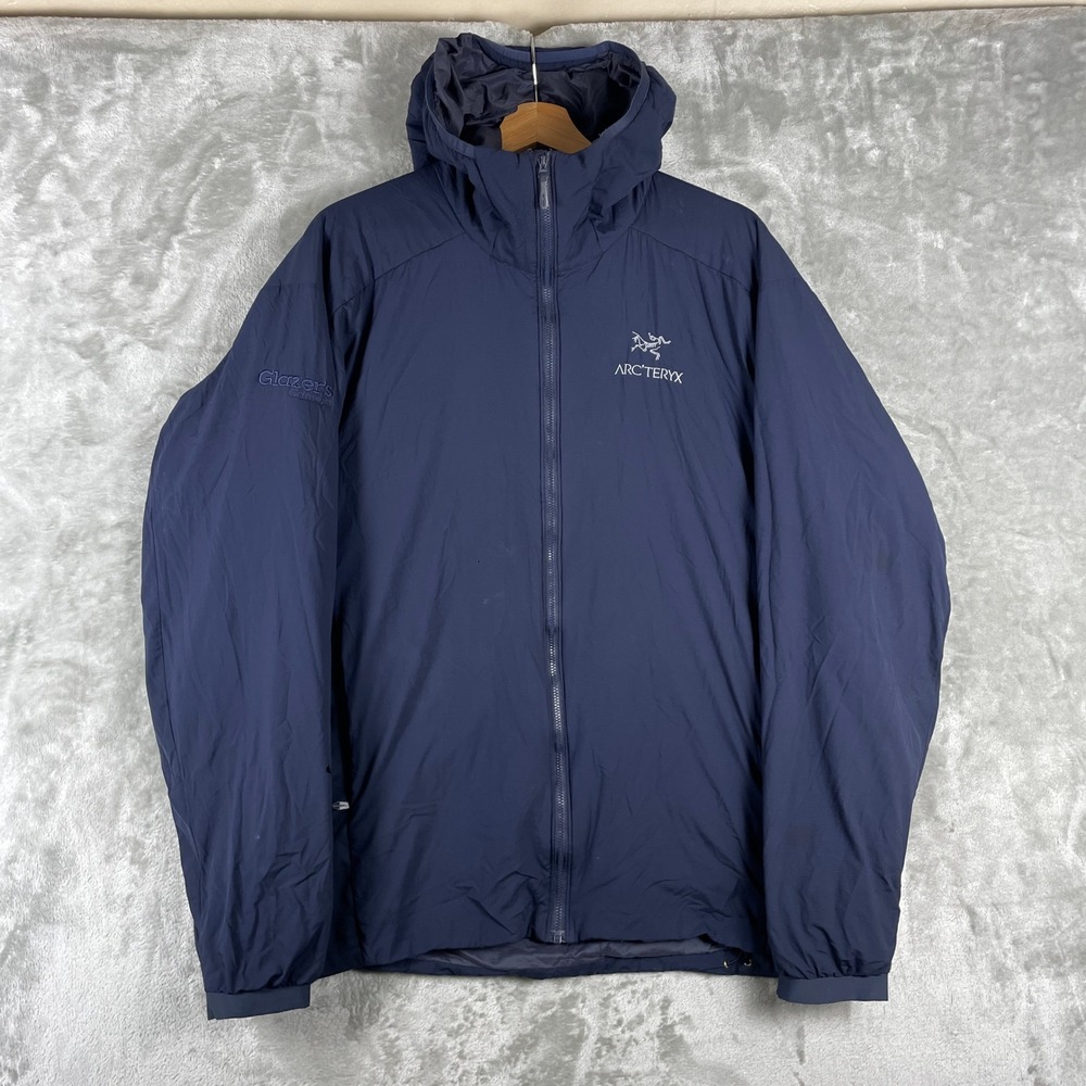 Arc'teryx Atom LT Hoody Men XL Navy Blue Insulated Jacket Lightweight Puffer